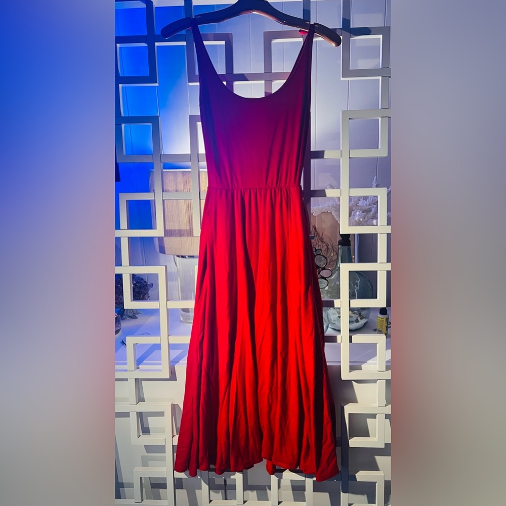 Red Reformation dress